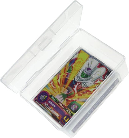 4PCS UNO Card Box Playing Card Case Storage, Plastic UNO Card Case High Capacity Playing Card Storage Box Hold Up to 112PCS UNO Cards (NO Cards)