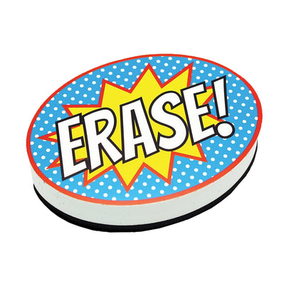 Ashley Productions Superhero Erase Magnetic Whiteboard Eraser