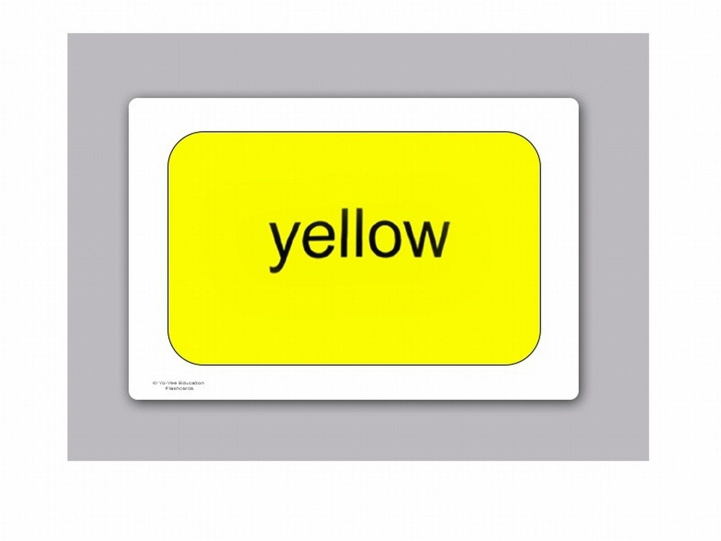 Yo-Yee Flash Cards - Color Picture Cards - English Vocabulary Cards for Toddlers and Babies - English Flashcards - Including Teaching Activities and Game Ideas and More and More