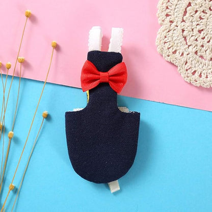 balacoo Bird Diaper Parrot Flight Suit Adjustable Bird Clothes for Parakeets Cockatiels Similar Pets Easy Clean Design Navy-xs