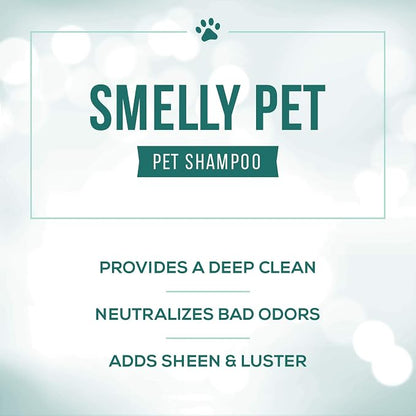 Nature's Specialties Smelly Pet Dog Shampoo for Pets, Natural Choice for Professional Groomers, Lasting Clean Smell, Made in USA, 32 oz