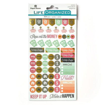 Paper House Productions STPL-0010 Stickers, 3-Pack, 3 Count