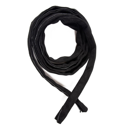 TIG Welding Torch Cable Cover,TIG Mig Cowhide Leather Welder Torch Protection Cable Covers,Heavy Insulation Flame-Resistant with Zipper Kevlar Stitched Hose sleeves (Dark Brown Magic Tape)