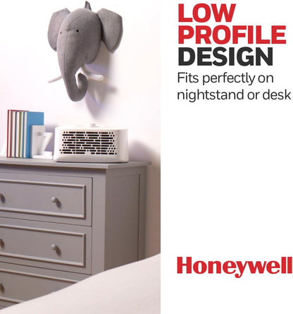 Honeywell Hepaclean Tabletop 13' x 13' Room Air Purifier