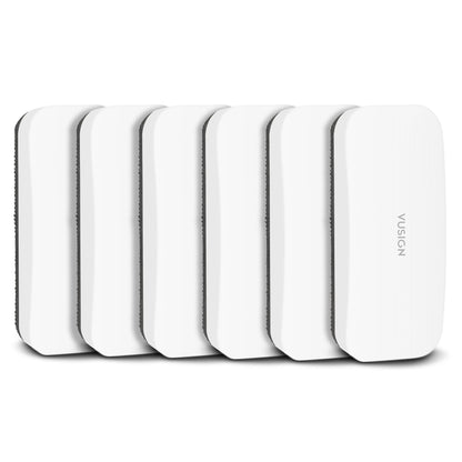 VUSIGN Magnetic Dry Erase White Board Eraser- 6 Pack, Glass Whiteboard Eraser for Dry Erase Board, Glass Board, Calendar Board, Office, Home, School Supplies