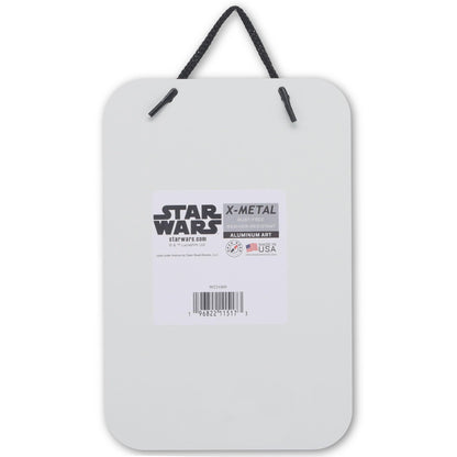 Disney Star Wars Darth Vader Ghoul-actic Empire Hanging Metal Sign - Fun Star Wars Halloween Decoration for Home