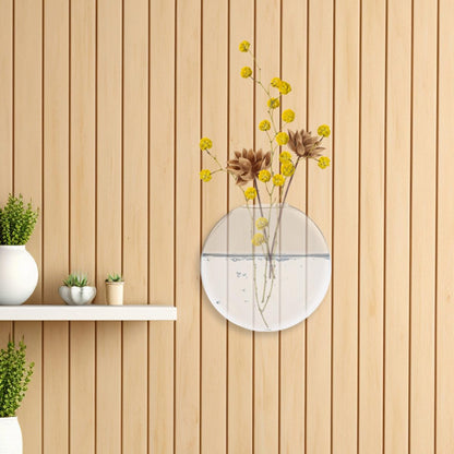 VALICLUD 2pcs Wall Hanging Glass Planter Terrariums Hydroponic Flower Vases for Indoor Plants Home Office Décor