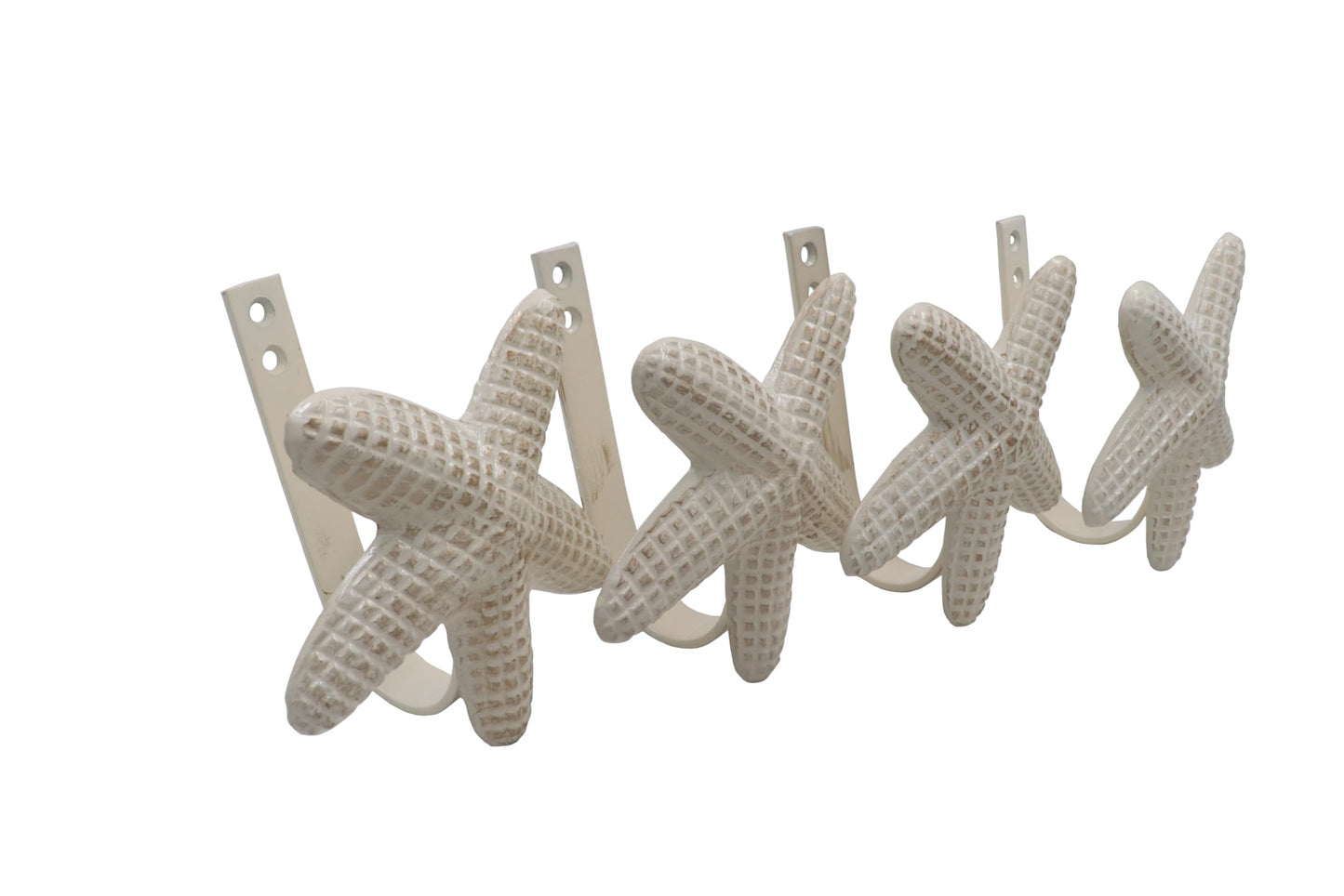 The Metal Magician Metal Nautical Starfish Curtain Holdback & Curtain Holder for Home, Bedroom & Office (Starfish Set of 2)