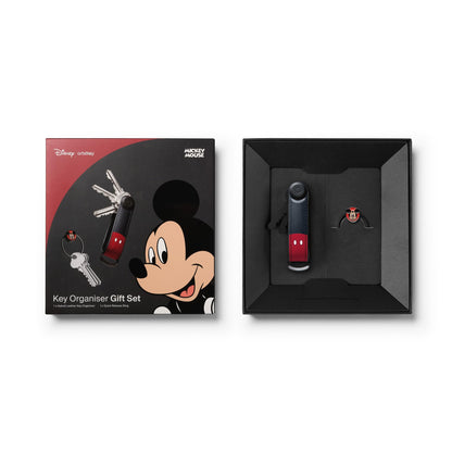 orbitkey Disney Mickey Mouse Hybrid Leather Key Organiser + Ring v2 Kit