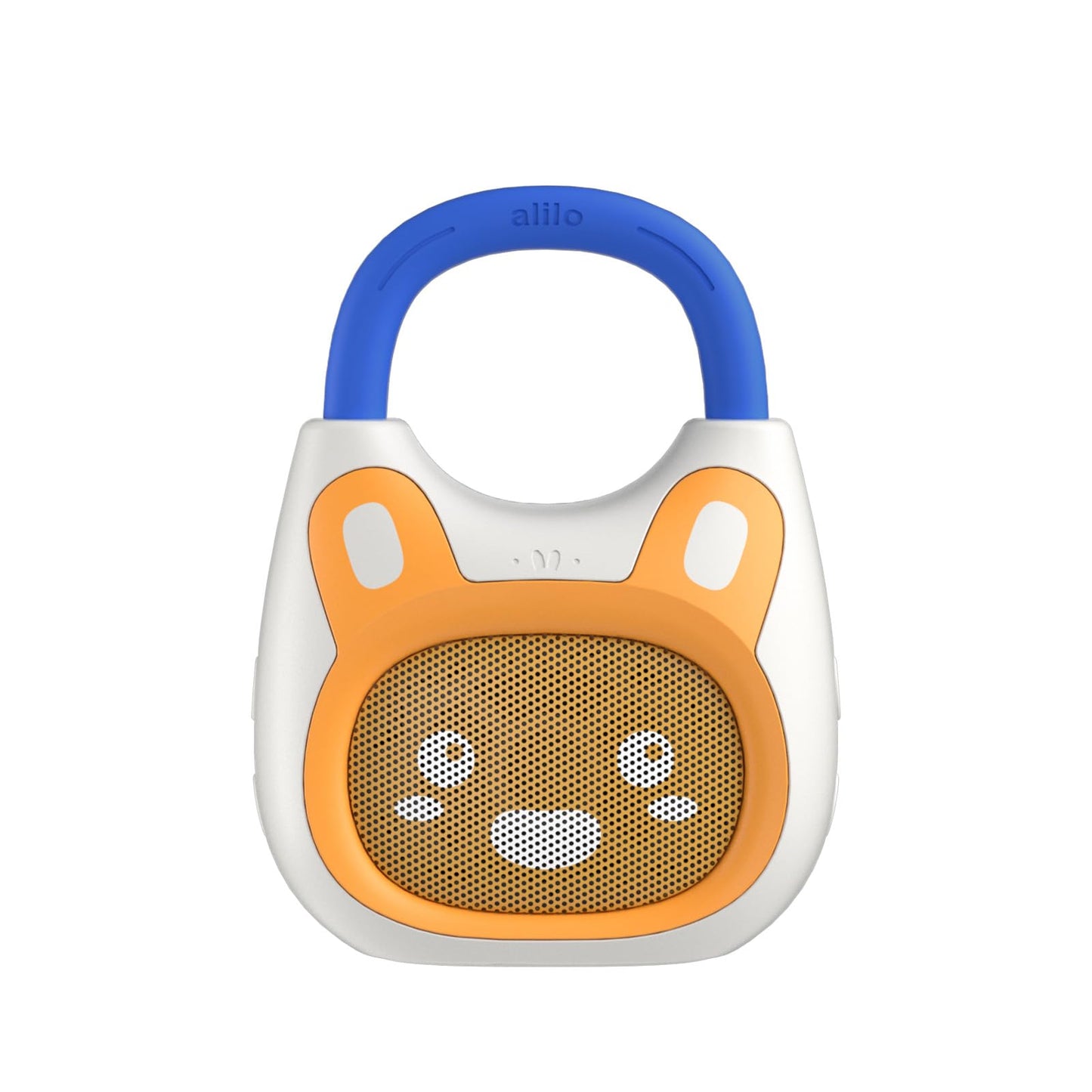 alilo Pocket Bunny Portable Kids Music Player, Musical Toys for Toddlers, Preloaded 120+ Stories/Music/Lullabies/White Noise,High Fidelity Sound Travel Bluetooth Speaker (with Strap and Ring)