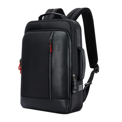 BOPai Intelligent expandable large Smart 15.6 inch Backpack Travel Friendly Water Resistant Anti-Theft Laptop Rucksack with USB Charging Business Laptop Backpack Men Black Multi-Functional