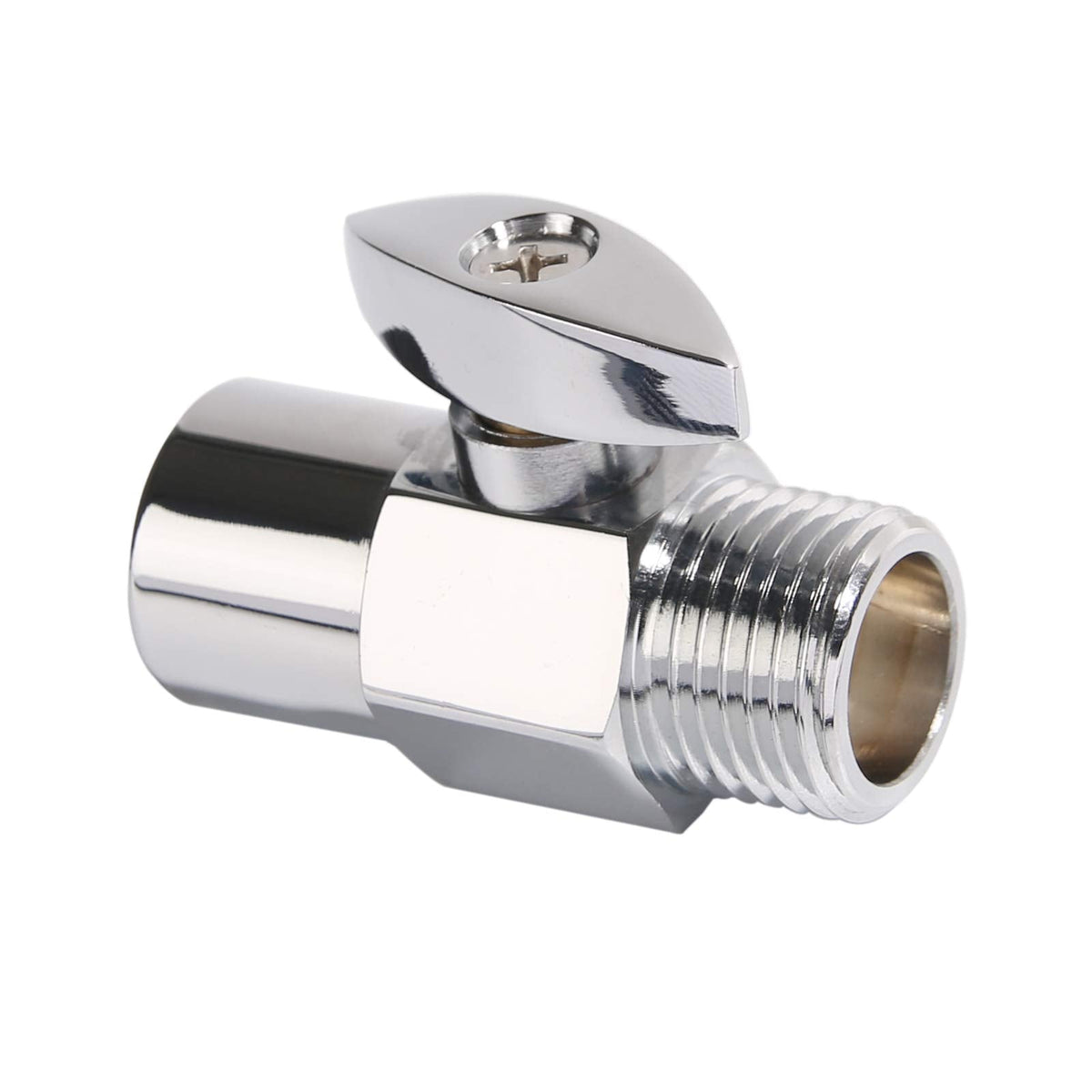 Watflow Water Shut Off Valve, Shower Head Water Saver, Shower Head Flow Restrictor, Shower or Garden Water Flow Control Valve 1/2"NPT…