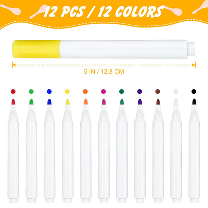 BOUBONI 20Pcs DIY Wooden Maracas for Kids, Mini Maracas for Mexican Fiesta Party Favors with 12Pcs Multicolor Pens, Cinco De Mayo Party Supplies