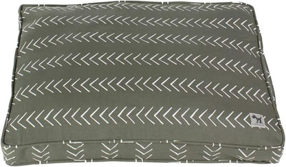 Molly Mutt Dog Crate Pad Cover, 100% Cotton Canvas Cover for Dog or Puppy Crate Bed, Durable, Washable, and Free of Harmful Chemicals, Pre-Shrunk, 48"x30"x2.5", Forever Young