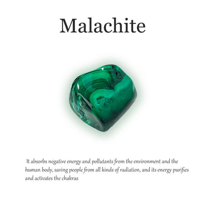 Apengshi Malachite Tumbled Stone 2pcs Polished Stone Natural Crystal and Healing Stones Irregular Stone for DIY Home Decor Garden Fountain 0.9''-2''