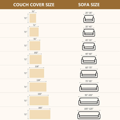 UWWGKK Boho Couch Cover for Dogs, Reversible Chenille Sofa Blanket with Tassels, Heavy Duty Geometric Slipcover for Loveseat, Recliner & L-Shaped Sectional, Beige/Brown, 71"x165"