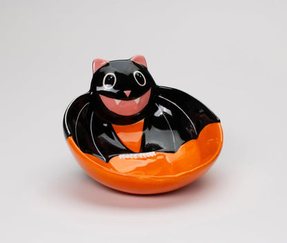 Cosmos Gifts- Black Bat Halloween Small Candy Bowl #21107