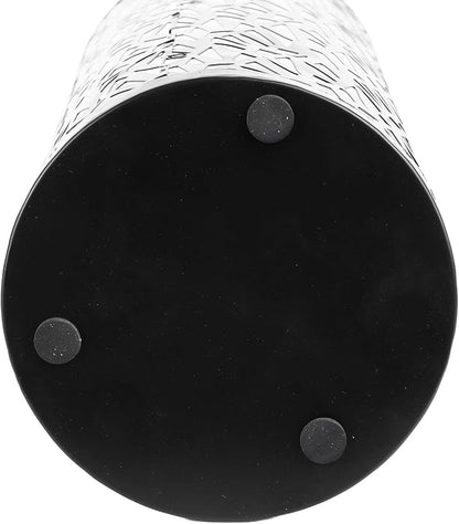 Umbrella Stand Rack for Entryway, Metal Hollowed Freestanding Umbrella Holder, Rain Collection Umbrella Organizer Bin for Can Walking Stick, Home Office Decor, Large