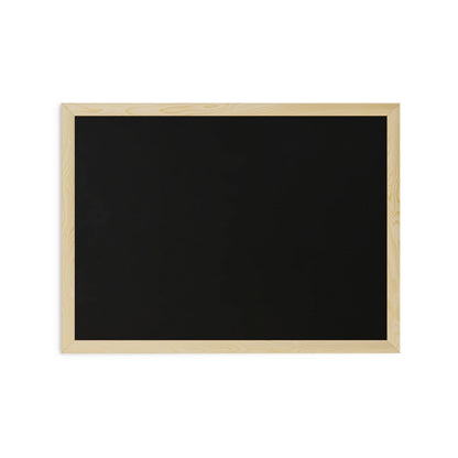 U Brands Chalkboard, 18" x 24" Inches, Light Birch Wood Frame (310U00-01)