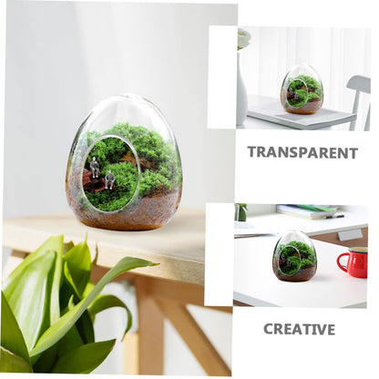 BESPORTBLE Glass Plant Bottle Decorative Micro Landscaping Air Plant Terrarium for Home