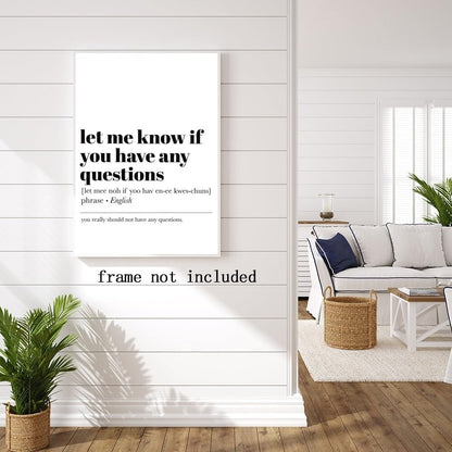 Generic Inspirational Phrases Wall Art Prints for Women - Inspirational Sayings Quote Poster - Home Office Cubicle Decor - 8x12in Unframed, style-2