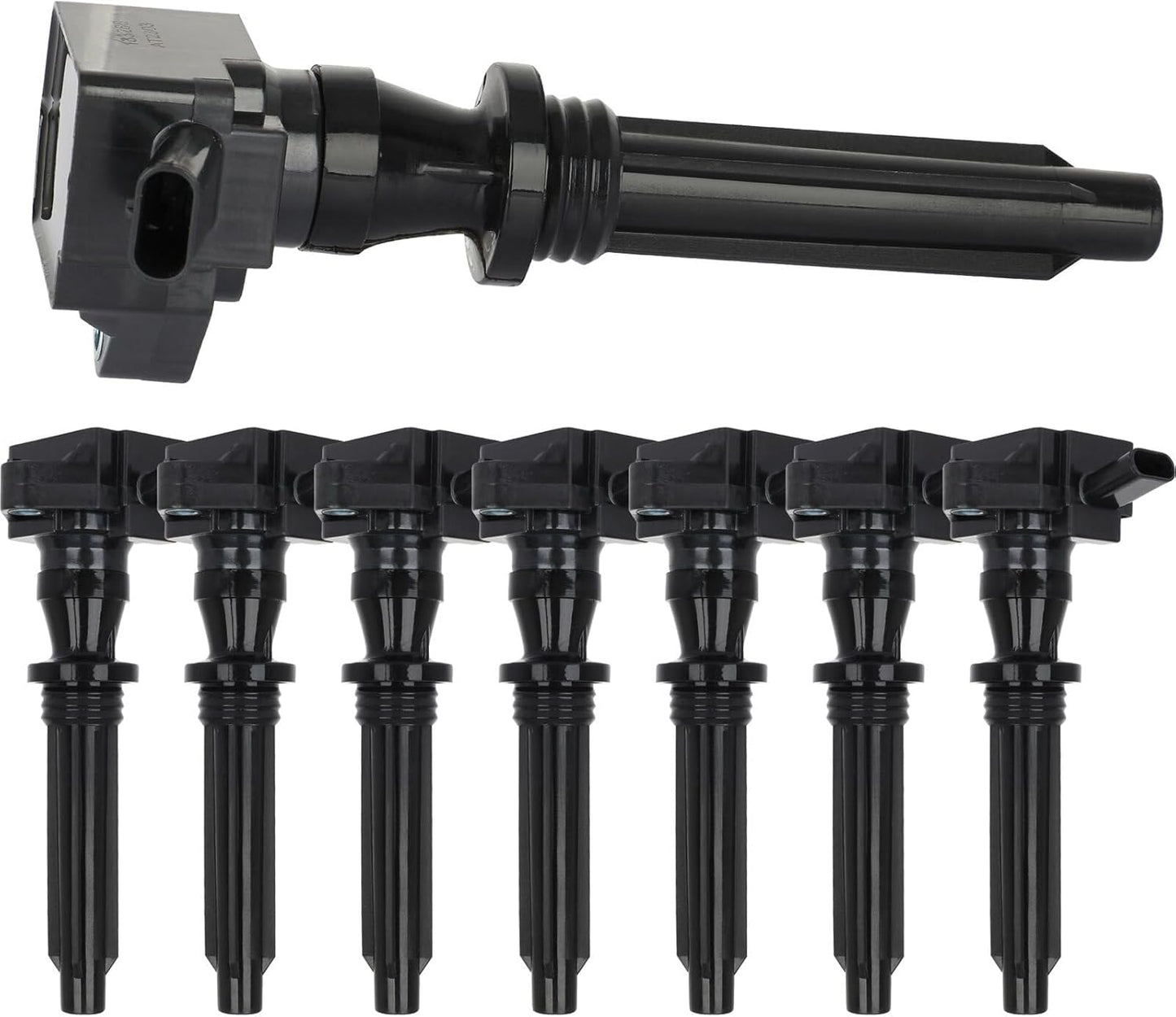 ECCPP 3 ignition coils with 3 iridium Spark Plugs,UF808,coils packs,for Smart Fortwo 2016-2017 0.9L‎224332428R,UF-808