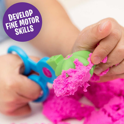 Educational Insights Playfoam Sand Sensory Set - Non-Toxic Play Sand Toys for Toddlers, Squishy Sensory Bin Filler for Home or Preschool Classroom, Moldable Crafting Compound, Kids Ages 3+