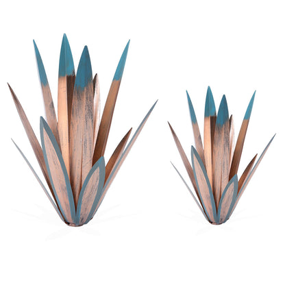 Homight Metal Tequila Country Sculpture DIY Tequila Plant Home Decor Country Tequila Garden Ornament Indooutdoor Statuette Patio Lawn Patio Stake Decoration Gift to The Garden