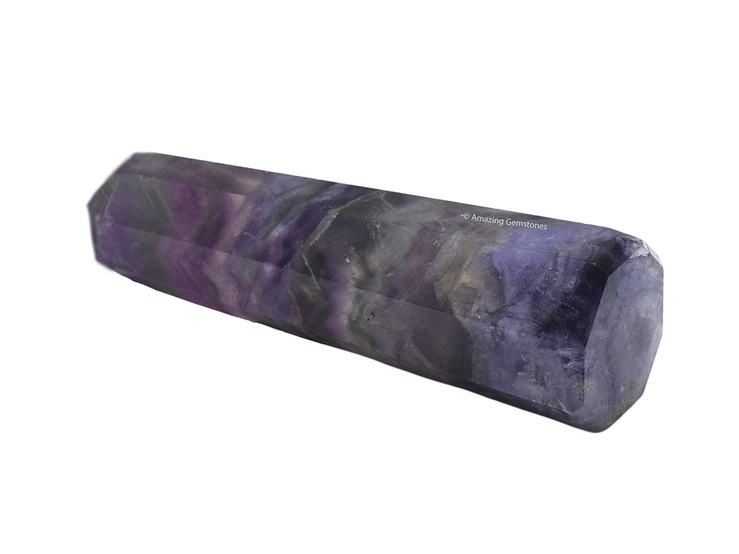 Amazing Gemstone Purple Fluorite Crystal Towers - Natural Healing Crystal Point Obelisk for Reiki Healing and Crystal Grid (3" to 4" INCH)