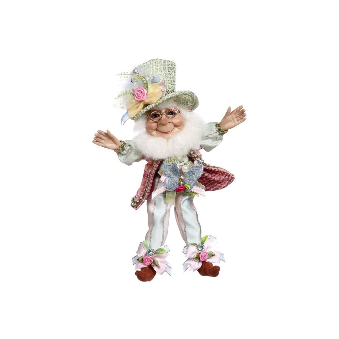 Mark Roberts Spring 2024 Gardener Elf Figurine, Small - 11 Inches, Green, 51-44524