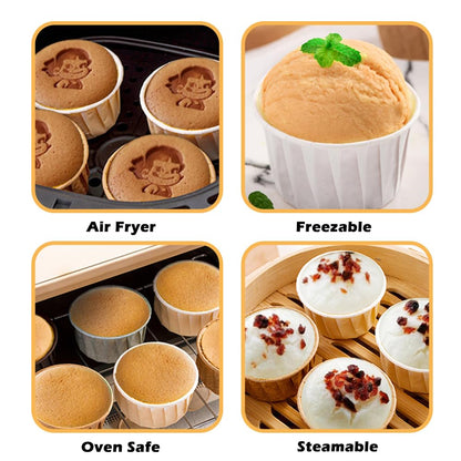 200 PCS Cupcake Liners Muffin Standard Size, Baking Cups Greaseproof Wrappers Paper Cupcake Holders for Wedding Birthday Party Baby Showers Bakery Gift