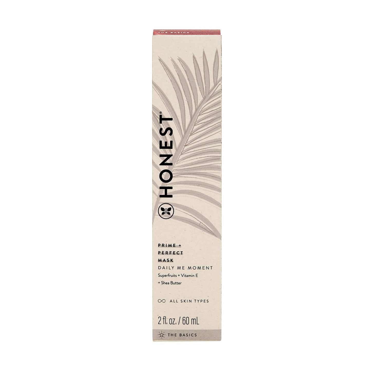 Honest Beauty Antioxidant-Rich Moisturizing Prime + Perfect Mask | Smooths, Firms, + Preps | Shea Butter, Superfruits, Vitamin E | EWG Verified, Vegan + Cruelty Free | 2 fl oz