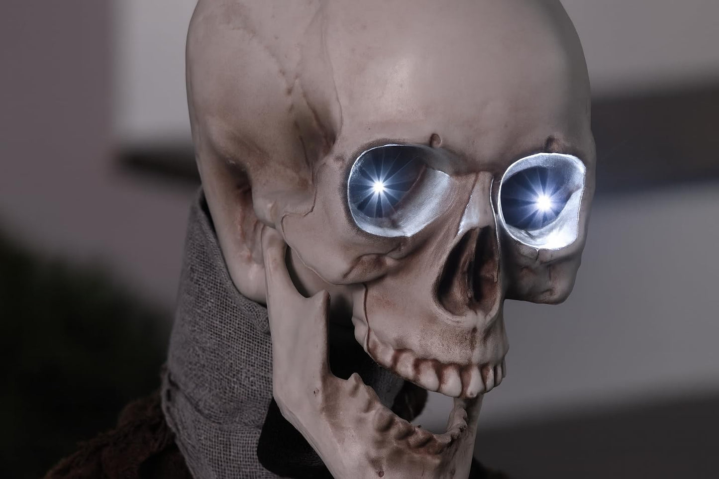 Evergreen Animated Groundbreaker Zombie for Halloween Outdoor Decoration, Sound Activated Zombie with Sporky Sound & Glowing Eyes, Halloween Props for Graveyard Lawn Yard Haunted House Decor