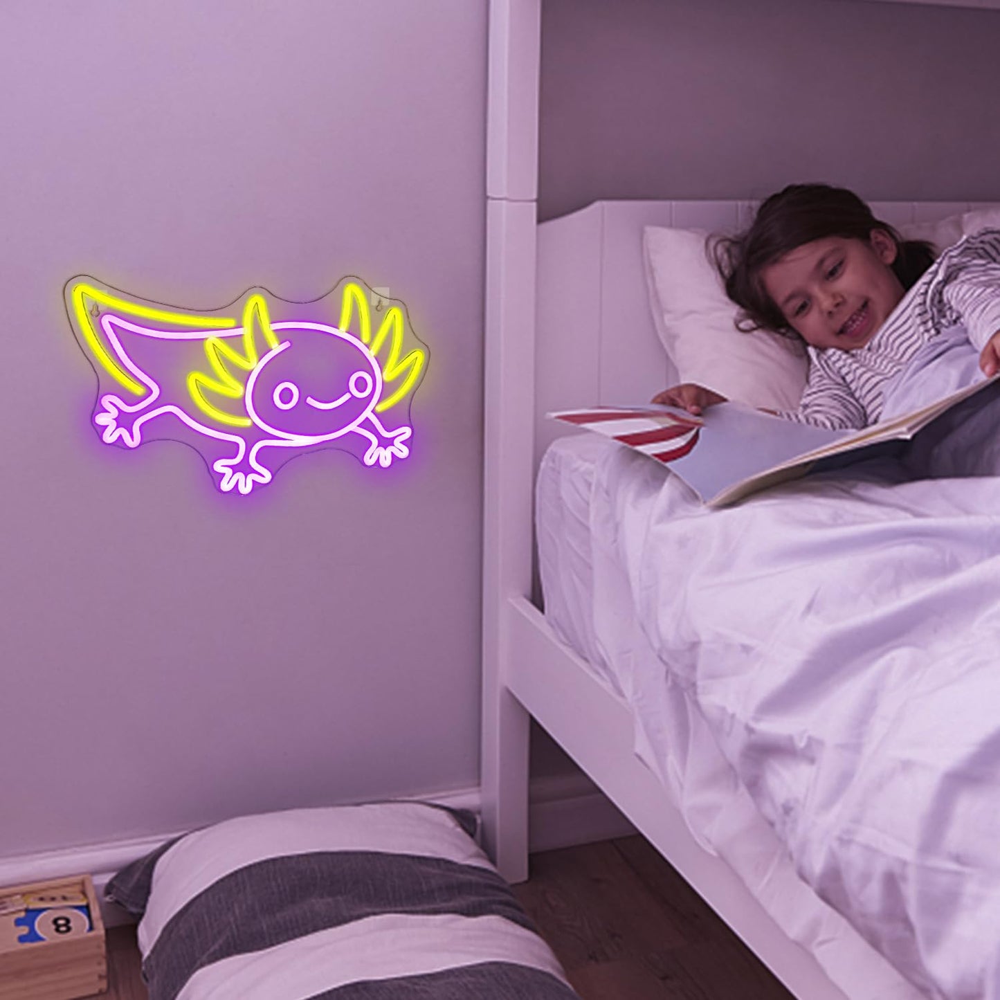 LUCUNSTAR UFO Neon Sign For Room,Alien Spaceship Dimmable LED Neon Light, Space Neon Signs for Wall Decor, Blue UFO Neon Light up Sign for Bedroom Game Room Wall Decor,Ufo Lovers