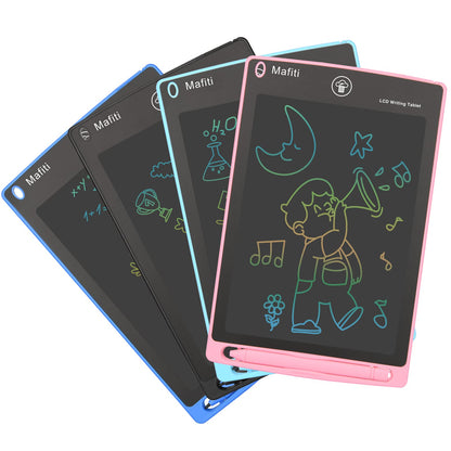 LCD Writing Tablet 8.5 Inch 4 Pack Electronic Writing Drawing Pads Doodle Board Gift for Kids Boys Girls