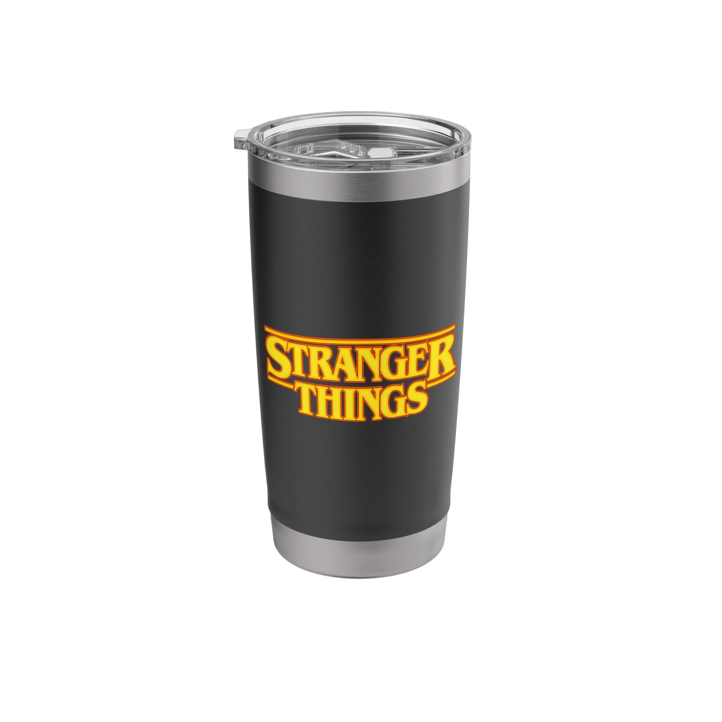Stranger Things Halloween Spooky Strange Red Logo Stainless Steel Insulated Tumbler