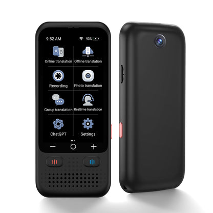 Language Translator Device, Upgraded ChatGpt AI Translator No WiFi Needed, 150+ Languages Two Way Real-Time Voice Translation, Offline&Recording&Photo Translation for Travel Business Learning