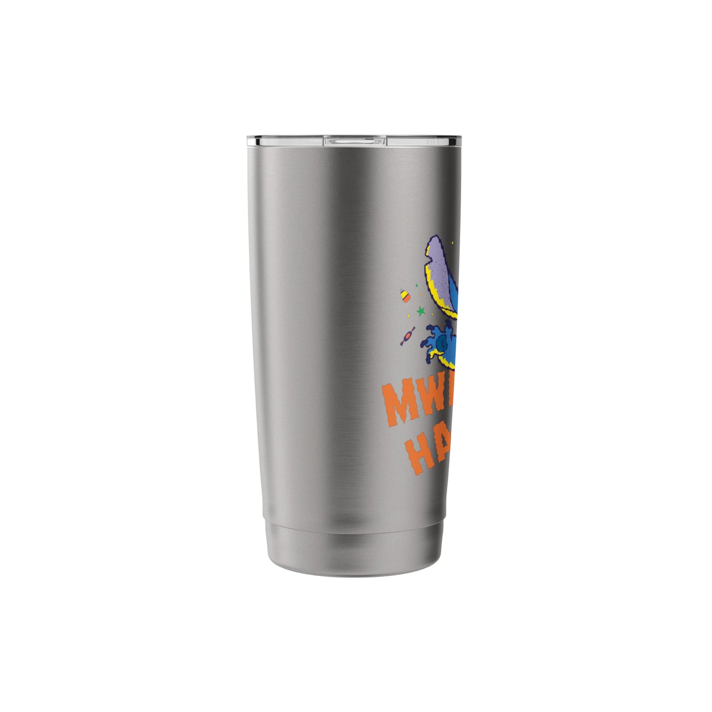 Disney Stitch Jack-o’-Lantern Surprise Mwa Ha Ha Halloween Stainless Steel Insulated Tumbler