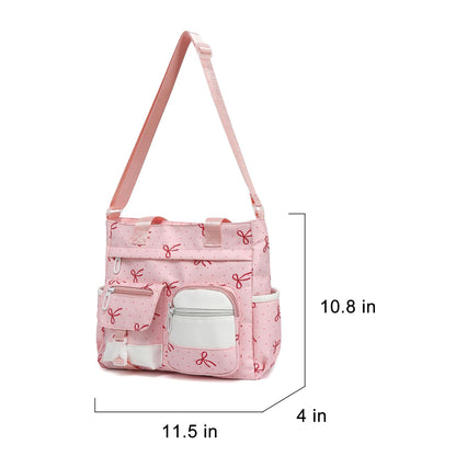 Phaoullzon Kawaii Messenger Bag Cute Purse Girls/Teens Crossbody Tote for Work