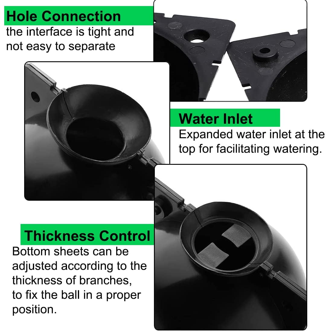 RIZTGAE 20 Pcs Air Layering Pods,Reusable Air Layering Propagation Kit Grafting Kit Plant Root Growing Box for Fast Propagation Plant Rooting Ball Plant Propagation Station Tree Grafting Supplies