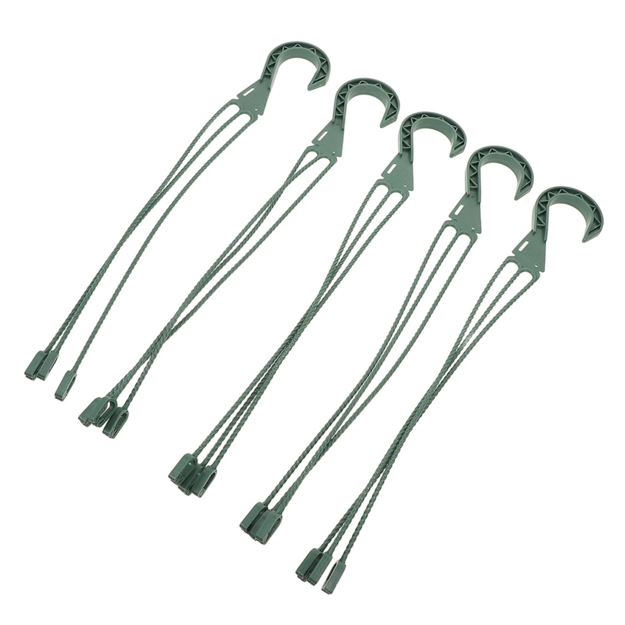 YARNOW 5Pcs Space Saving Plant Hanger Chain Versatile Flower Pot Hooks for Plants Succulents and Indoor Decor Simple Installation for Efficient Vertical Gardening