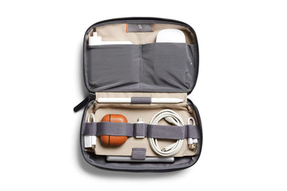 Bellroy Tech Kit, tech Accessories Zip Pouch (Power Bank, Phone Charger, Cables, Earbuds) - Navy