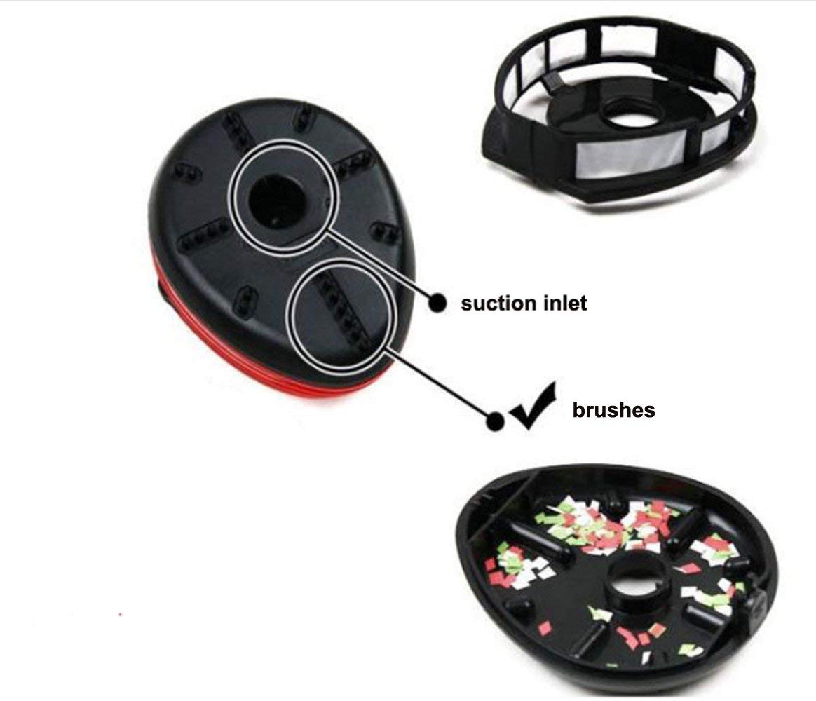 zswell Ladybug Cartoon Mini Vacuum Cleaner Dust Sweeper Cordless Corner Desktop Vacuum Cleaner Mini Cute Home Office