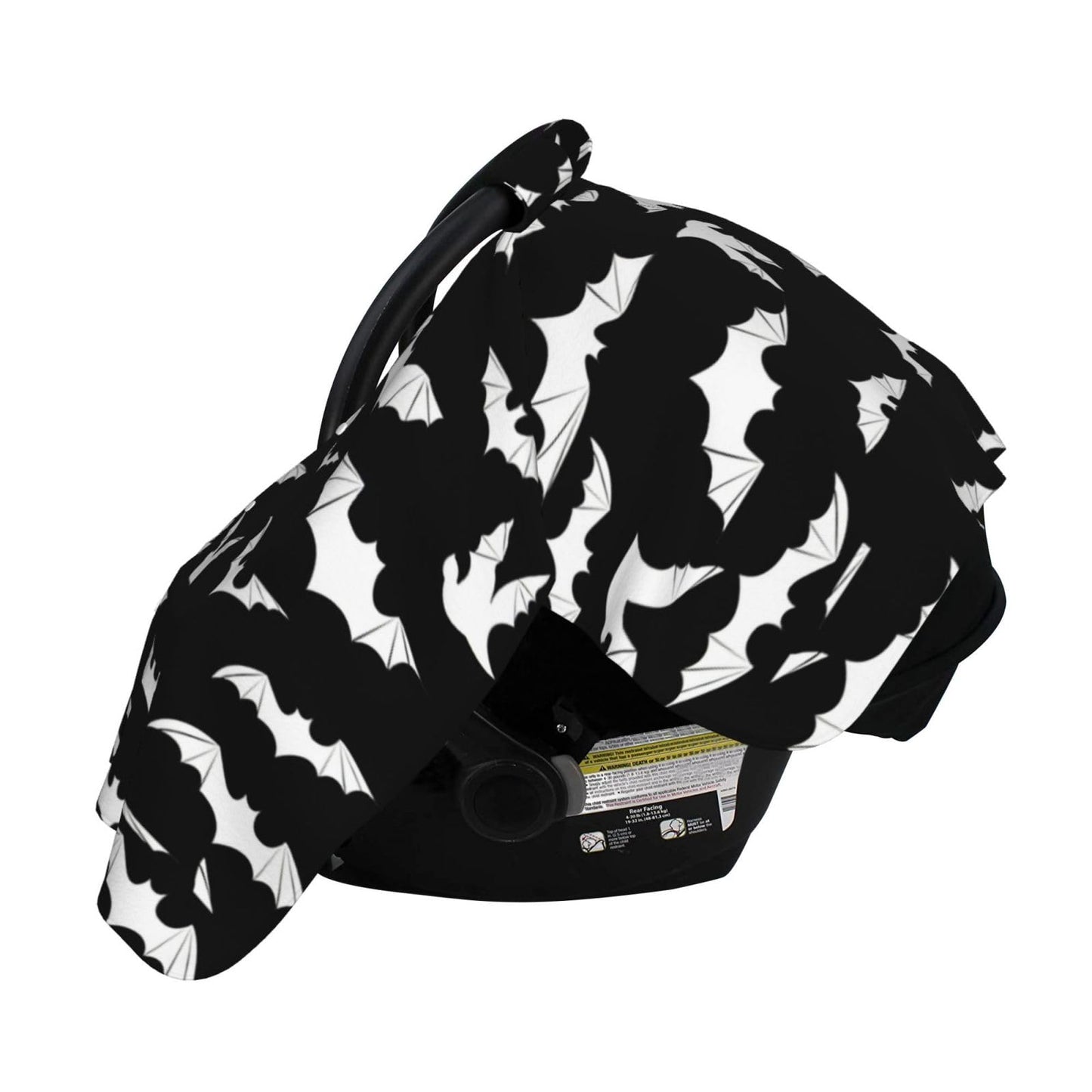 Halloween Bat Car Seat Cover Baby Fashion Carseat Cover for Winter Nursing Cover Newborn Shower Gift