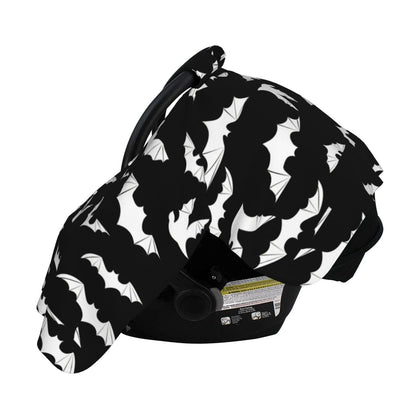 Halloween Bat Car Seat Cover Baby Fashion Carseat Cover for Winter Nursing Cover Newborn Shower Gift