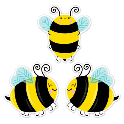 CTP Busy Bees Bees 3" Cut-Outs Classroom Accents (Creative Teaching Press 10882)