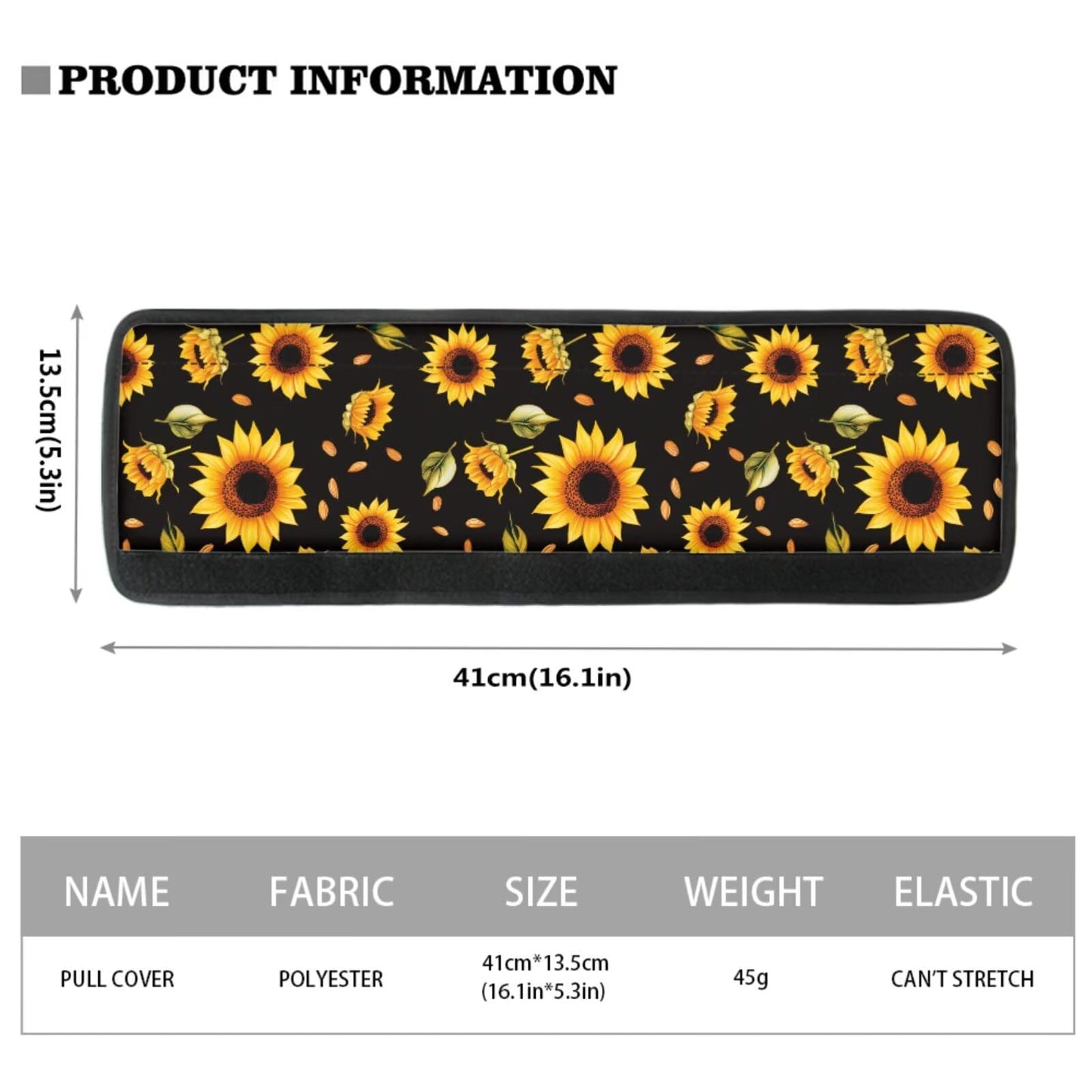 ASQVTIFE 6 Pieces Sunflower Refrigerator Handle Covers Hippie Sunflower Decorations Fridge Refrigerator Door Handle Covers for Fridge Microwave Oven Dishwasher Handle Protector