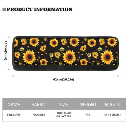 ASQVTIFE 6 Pieces Sunflower Refrigerator Handle Covers Hippie Sunflower Decorations Fridge Refrigerator Door Handle Covers for Fridge Microwave Oven Dishwasher Handle Protector
