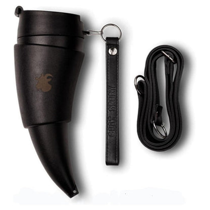 wdcfxy Creative Goat Horns Coffee Mug 230ml (12 Oz) - Leak Proof Stainless Steel Thermal Tumbler with Viking Design, Rope Handle & Lid - Unique Horn Shaped Travel Mug for Coffee Lovers Creating