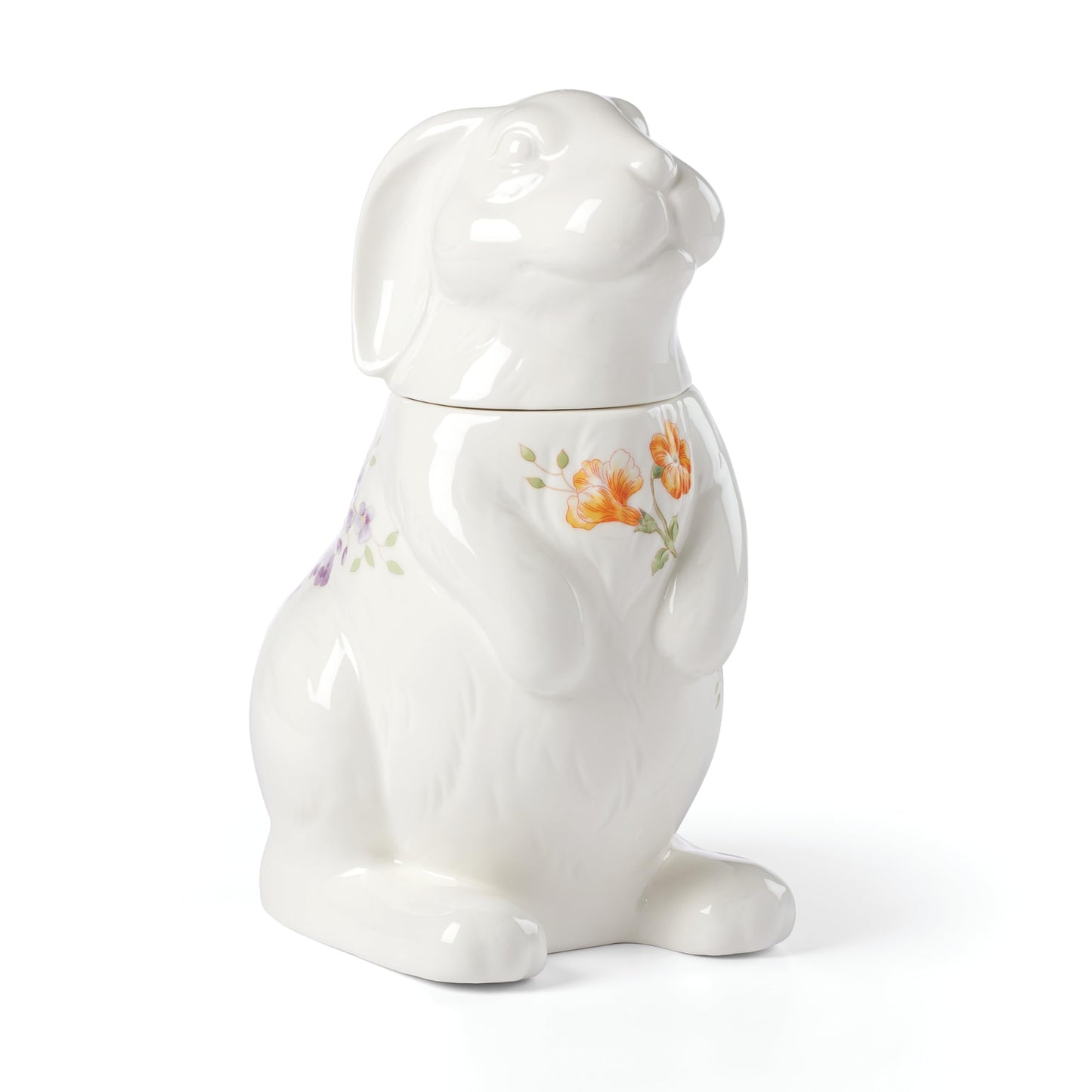Lenox 893454 Butterfly Meadow Bunny Cookie Jar, Easter Serveware
